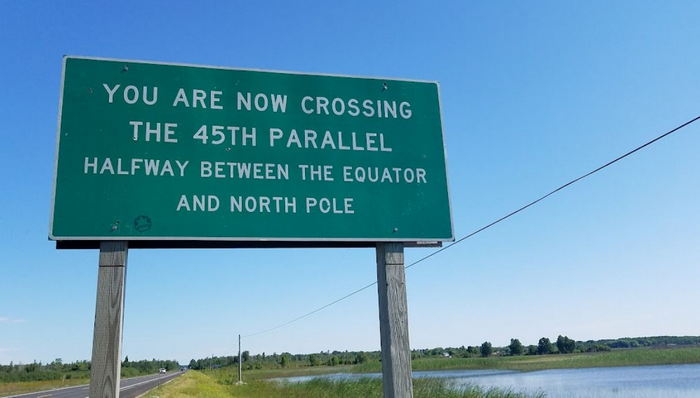 45th Parallel Marker - Web Listing